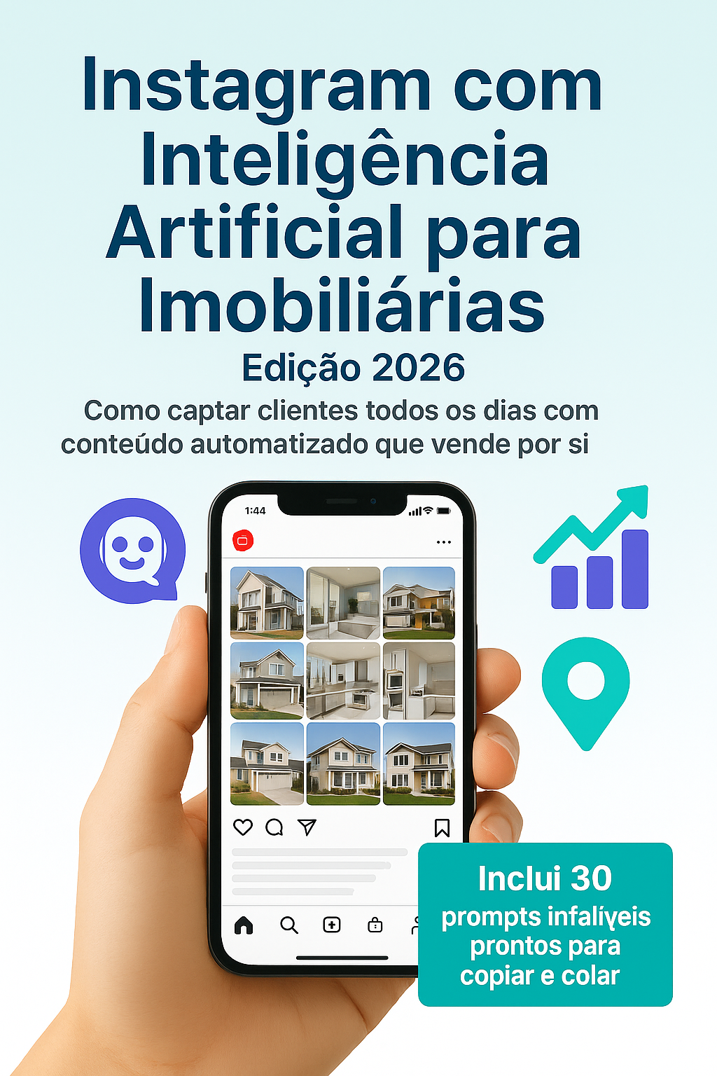 Instagram com Inteligência Artificial para Imobiliárias